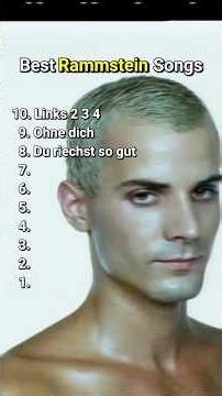 Top 10 Best Rammstein Songs #rammstein #top10 #bestsongs #bestmusic