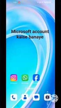 Microsoft account kaise banaye || Microsoft id kaise banaye ||#microsoft #account #kaise #banaye