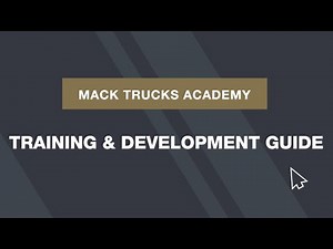 Mack Trucks Training and Development Guide Overview