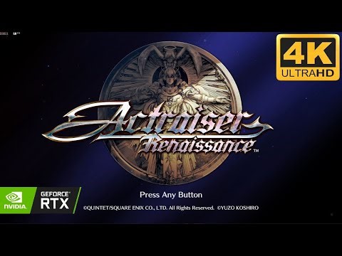 Actraiser Renaissance - Act 1 Complete | Gameplay Walkthrough (Full Gameplay 4K 60FPS) No Commentary