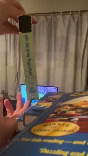 Sesame Songs Home Video We All Sing Together 1993 VHS Music From Sesame Street
