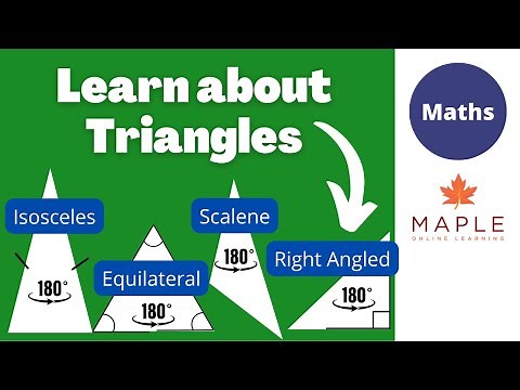 Learn about Triangles! ► Equilateral, Isosceles, Right Triangle, Scalene