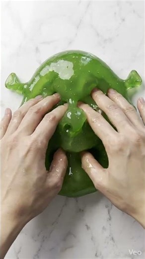 Shrek Slime Face ASMR 😳 #facemelt #aishorts #satisfyingvideo #slimeasmr #viralshorts #slime