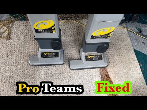 Proteam Vacuum Updates