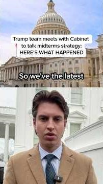 Trump team meets with Cabinet to talk midterms strategy: HERE’S WHAT HAPPENED