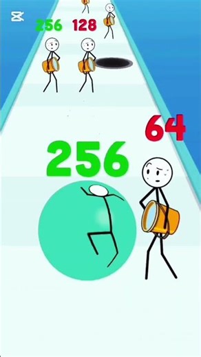 Stick Man Roll. #funny #animation #stickman