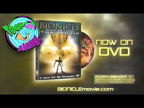 Bionicle: Mask of Light "MOVIE" DVD Release Trailer - RETRO 2003 -