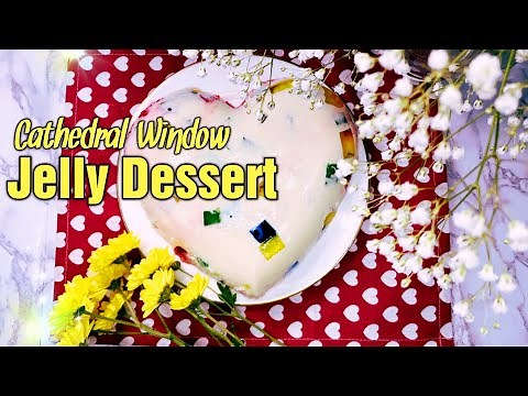 How to make Cathedral Window Jelly Dessert Recipe | Chef Darlene