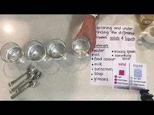 Science - Lesson Two - Mixing Liquids