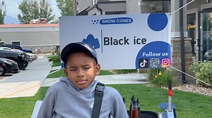 9-year-old Utahn starts popular snow cone business