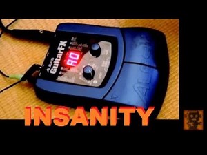 Alesis Guitar FX multi-effects pedal demo