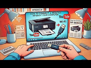 how to connect a printer canon mf8280cw to your computer