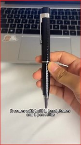 Ne ratez plus aucune information importante. Avec ce stylo caméra, capturez vidéo, son et images sans attirer l’attention. Parfait pour le travail, les conférences ou les prises de notes intelligentes. | Tubkal Market