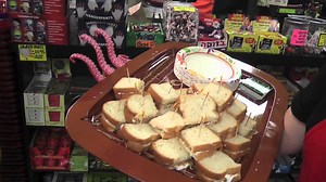 Serving Up Fluffernutters At Archie McPhee's Store In Seattle