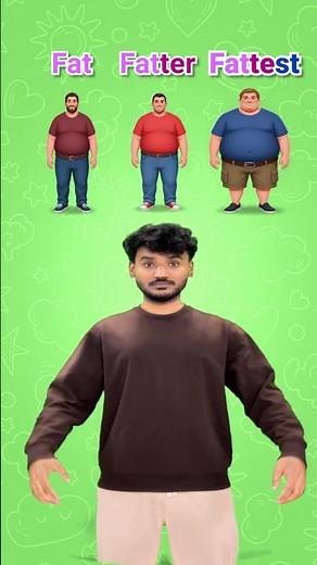 Learn Easy English Grammar For Kids Er Est 📕✨| Learn with Cartoon Animation