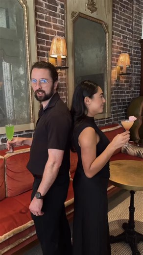 Here’s the sitch… one sip and you’ll be hooked. Our Wicked-inspired menu delivers deliciously unique flavors crafted in honor of the new film ✨💚 Stop by and savor them before they’re gone—trust us, it’s a gravity defying experience. | Lilou Brasserie