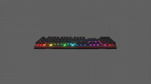 Mechanical RGB Keyboard - Download Free 3D model by BigBrotherHCH