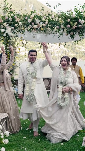 Destination Indian-America wedding on Lake Como ✨ #destinationwedding #destinationphotographer #lakecomowedding