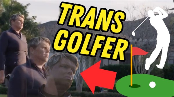 Hailey Davidson, a biological male, professionally competes against female golfers... | The Daily Caller