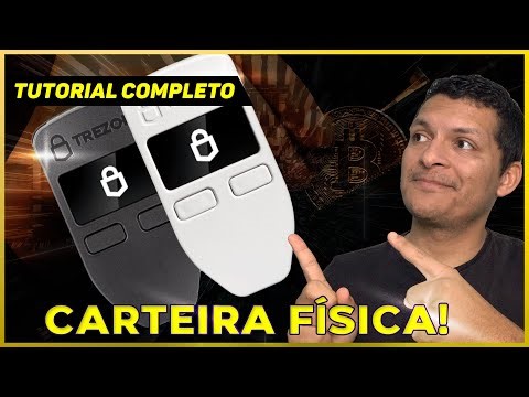 Tutorial Carteira de Criptomoedas Física! Curso Completo Trezor!