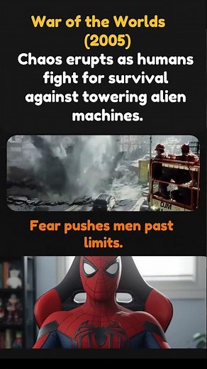 War of the Worlds (2005)Earth Under Alien Siege #marvel #hollywood