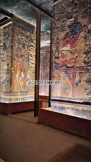 Ancient Egypt Wall Texture – 4K Temple Hieroglyphs & Carved Stone Patterns