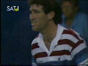 Brad Gilbert vs. Boris Becker US Open 1987 4th round