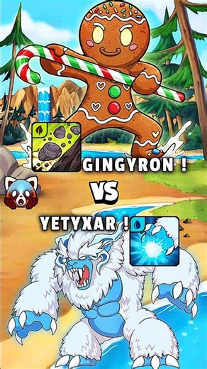 Gingyron vs Yetyxar in Dynamons World🔥☠️ ||