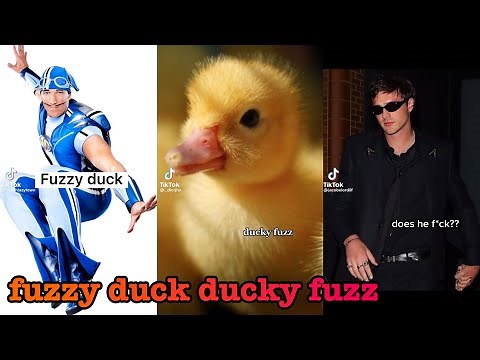 fuzzy duck ducky fuzz~tik tok