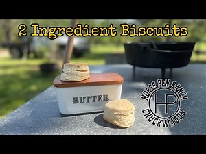 2 Ingredient Biscuits!