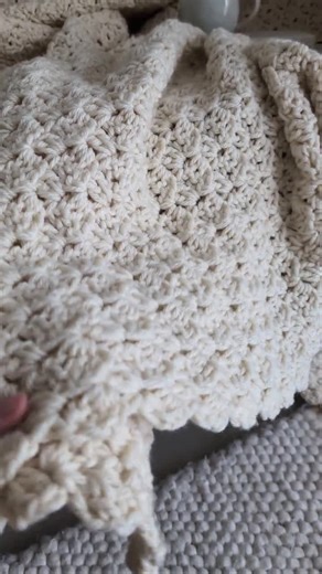 Chunky Crochet Blanket Pattern, the Haven Crochet Blanket, Easy Crochet Throw Pattern - Etsy
