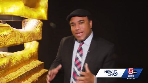 King Tut immersive exhibition opens in Boston