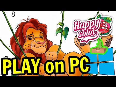 🎮 How to PLAY [ Happy Color Coloring Book ] on PC ▶ DOWNLOAD and INSTALL