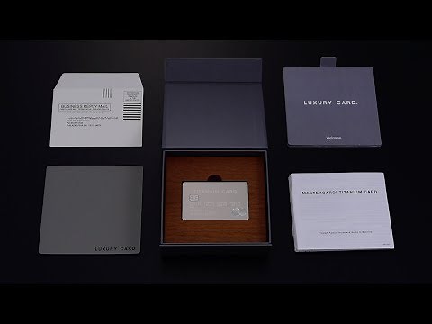 Unboxing the Mastercard® Titanium Card™