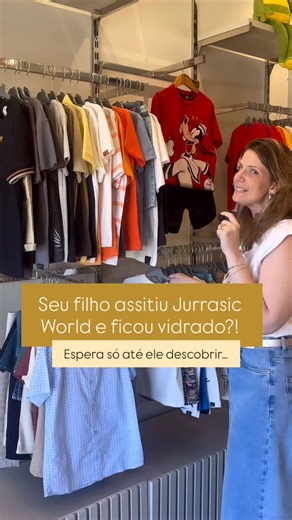 Kikidoo | Loja de moda infantil e teen - Cornélio Procópio/PR | 🦖✨ Tem coleção que a gente veste. E tem coleção que vira aventura. A cápsula inspirada no Jurassic World foi criada pra meninos que amam... | Instagram