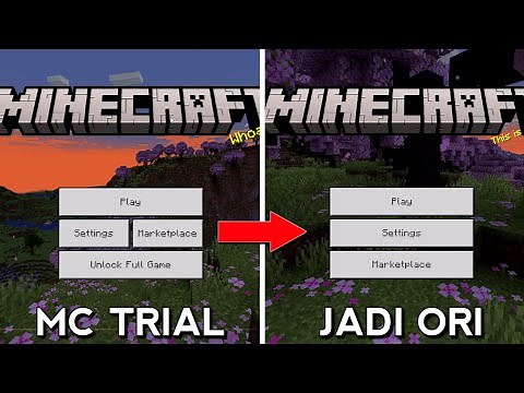 How to Change Minecraft TRIAL to Minecraft ORIGINAL on Windows 10?