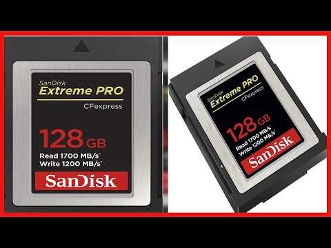 SanDisk CFexpress Card Type B Speed and Reliability for Professional 4K Video