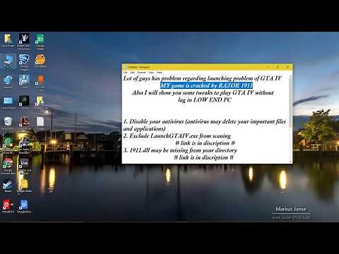 How to Fix GTA IV | Not Launching | 100% Works | Tweaks |