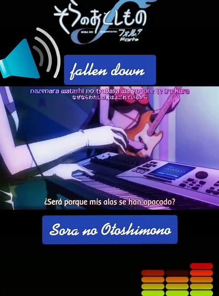 #fallendown #ikaros #anime #soranoOtoshimono #Otoshimono #otaku #bestsongs
