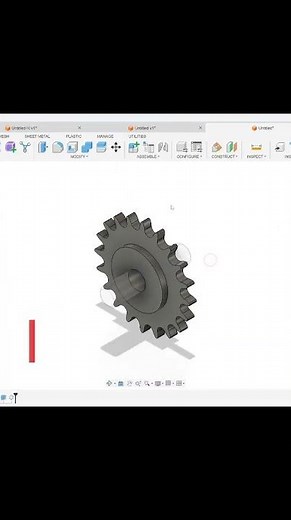 Chain and Sprocket Top Down Assembly https://youtu.be/arIW_ZCgAmE SHORTS