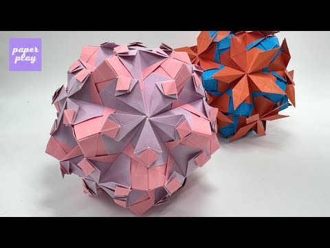 Modular Origami #160 – One Fold, Two Designs | 한 가지 접기로 두 가지 작품 만들기