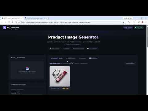 Product Metadata to Images: SD/SDXL + ControlNet Pipeline Democs5525 q3 challenge