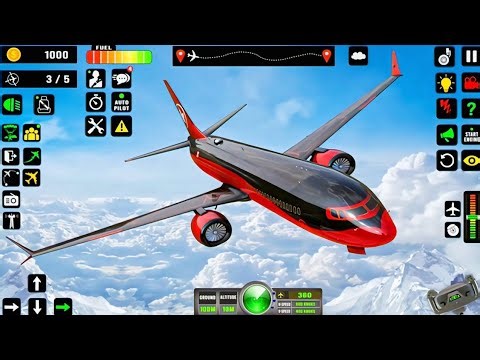 Flight Airplane City Pilot Simulator - Plane Boeing Emergency Landing - Android Gameplay