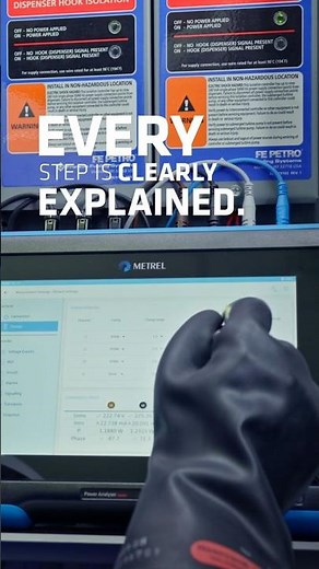 Fast & easy analysis 📈 with the MI 2992 Power Analyser 📱 via the setup wizard 🧙‍♂️