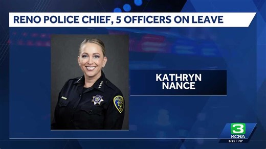 Reno police chief on leave amid internal investigation into potential misconduct