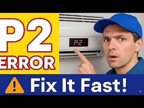 Air Conditioner P2 Error Code 🔍 Easy Fixes, Common Causes & Quick Guide
