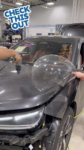 How so get your PPF off and not leave that glue residue on t panel. Heat gun and and airline and BOOM, bubke time. If you can bake the car even better. • #ppf #ppffilm #ppfinstallation • #autobody #bodyshoplife #luxurycarrepair #bodyshop #repair #replace #collision #collisionrepair #panelbeater #autobodyrepair #autobodyshop #collisioncenter #fix #fyi #fyp #toolsinaction #tooloftheday #tools | Luxury Car Repair