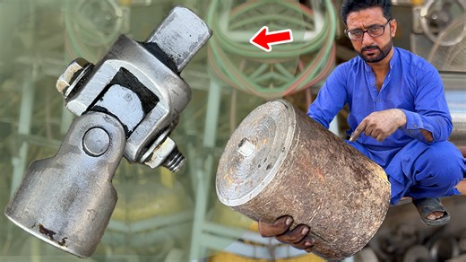 32K views · 336 reactions | How to Make a Universal Joint Socket from a Piece of Iron Shaft | NexaMech Media | Facebook