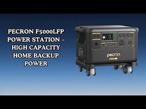 The Backup Power Upgrade Every Home Needs! PECRON F5000LFP Power Station