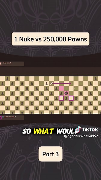 Nuke vs 250,000 Pawns: How I Forced a Checkmate in a Pawn Flood